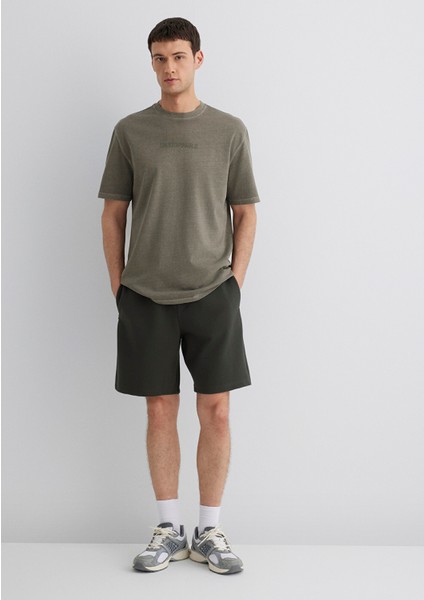 Yeşil Şort 0410254-71587 modelleri