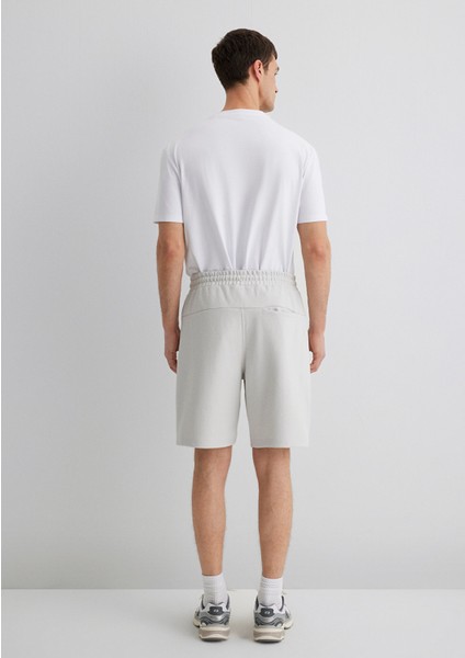 Açık Gri Şort 0410254-80192 indirimleri