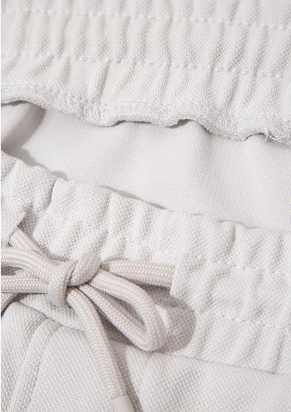 Açık Gri Şort 0410254-80192