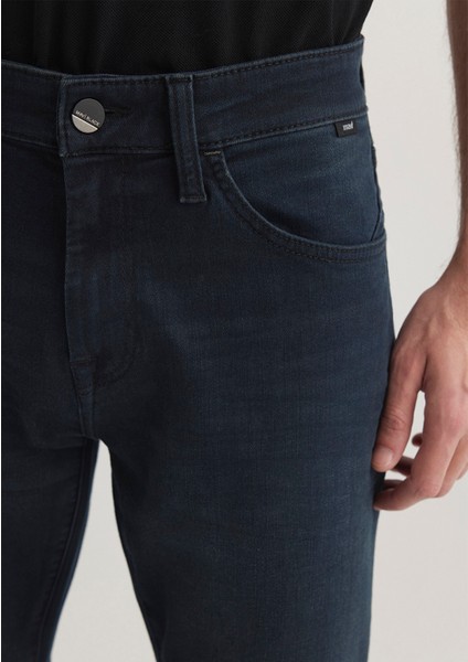 Jake Mavi Black Puslu Gece Mavisi Jean Pantolon 0042227245