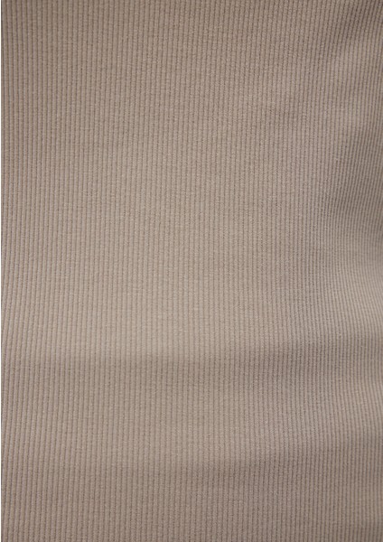 Boğazlı Gri Tişört 1612815-86585