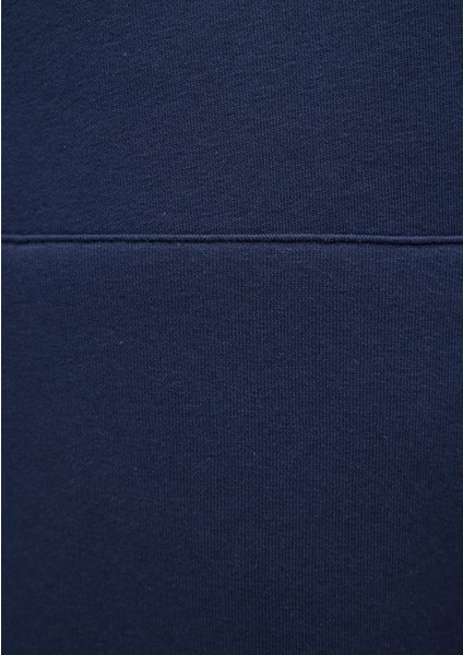 Kapüşonlu Lacivert Basic Sweatshirt 0S10275-70490