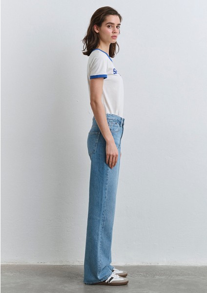 Victoria Premium Blue Indigo Mavisi Jean Pantolon 101072-89189