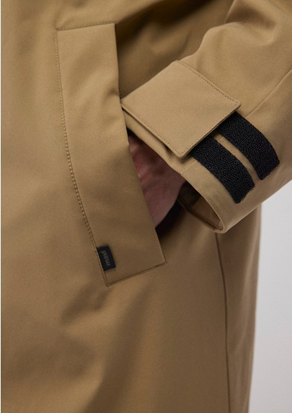 Kapüşonlu Kahverengi Parka 0110471-70377