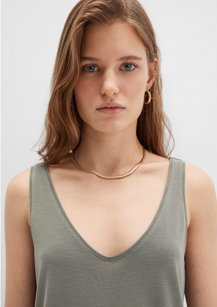 Lux Touch TENCEL TM Yeşil Modal Atlet 1610423-86961