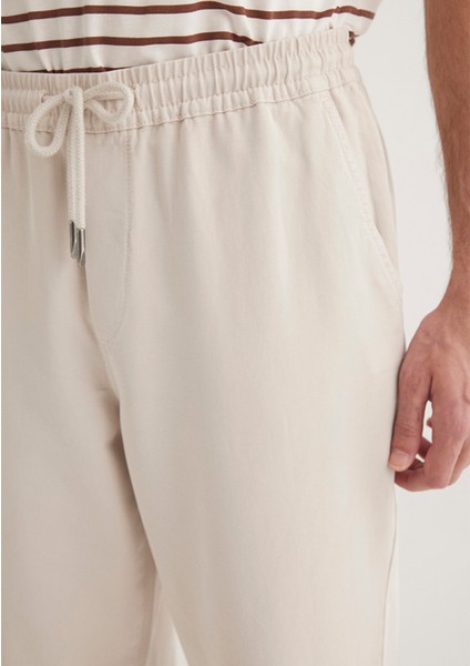Ekru Jogger Pantolon 0010168-70144