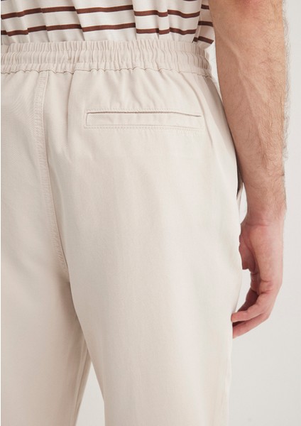 Ekru Jogger Pantolon 0010168-70144