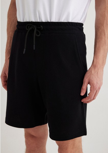 Siyah Basic Şort 066694-900