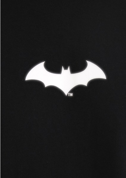 Batman Baskılı Siyah Tişört 066878-900