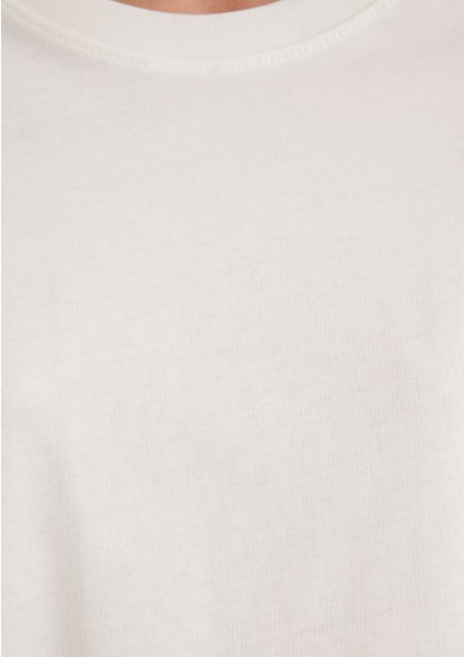 Ekru Basic Tişört 1600965-33389