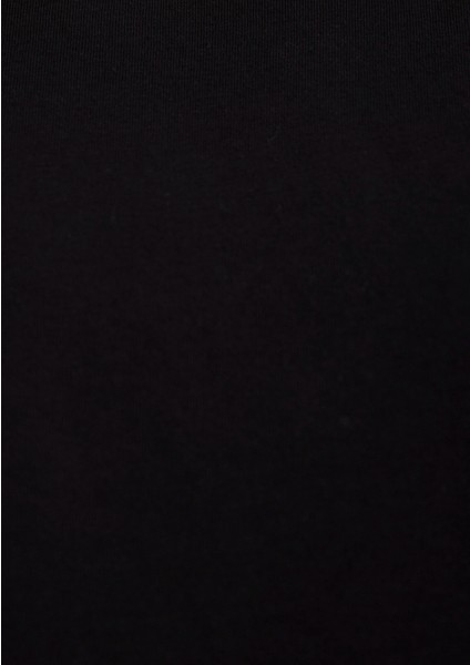 Mavi Logo Baskılı Siyah Tişört 1601185-900