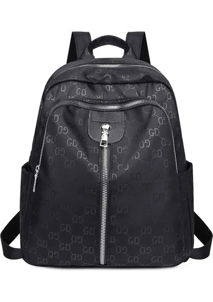 Moda Oxford Rahat Sırt Çantası Kadın Çanta Büyük Kapasite Traval Çanta Bayanlar 2025 Mektup Sırtlık Trendy Haberci Çantalar Damla Gemi Renk: Mektup B/boyut: Boyut 28X15X34CM (Yurt Dışından)