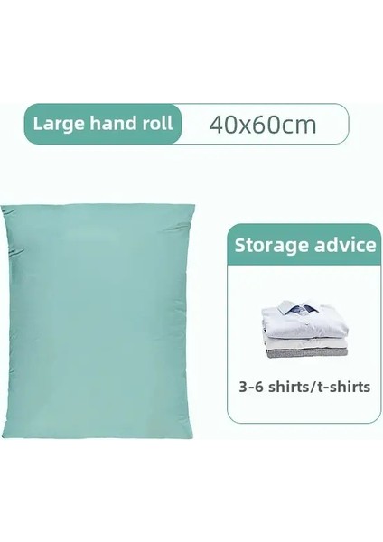 Vakum Sıkıştırma Çantası Pomma Giysisi Yorgan Depolama Ev Çantası Büyük 3D Vakum Sıkıştırma Torba: 40X60CM (Yurt Dışından)