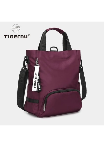 Tigernu Moda 3 In1 Kadın Sırt Çantası Çanta Boş Zaman Çanta Omuz Çantası Hafif Ağırlıklı Kolej Lise Çantası Kızlar Çanta Femalecolor: Şarap (Yurt Dışından)