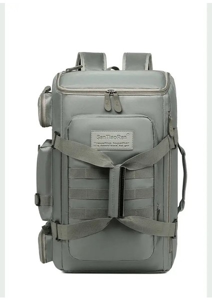 Mulit-Pocket Erkekler Dizüstü Bilgisayar Sırt Çantası Seyahat Büyük Kapasite Gezisi Iş Taşıma Hafta Sonu Gündelik Gündelik Bagaj Yürüyüş Çantası Bolsocolor: Siyah (Yurt Dışından)