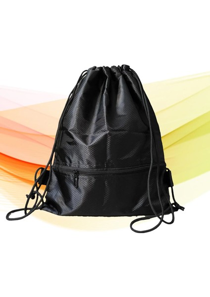 Hafif Basit Drawstring Sırt Çantası - Günlük Kullanım ve Travelcolor Için Mükemmel: Siyah (Yurt Dışından)