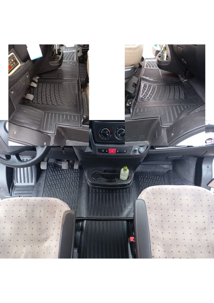 Fiat Ducato 2006+ /Jumper/Boxer Ticari 3D Havuzlu Ön Paspas fiyatları
