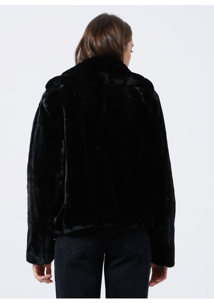 New Sophy Regular Fit Cepli Suni Kürk Mont Bayan Mont W0BL0NWDCH0 Jblk fırsatları