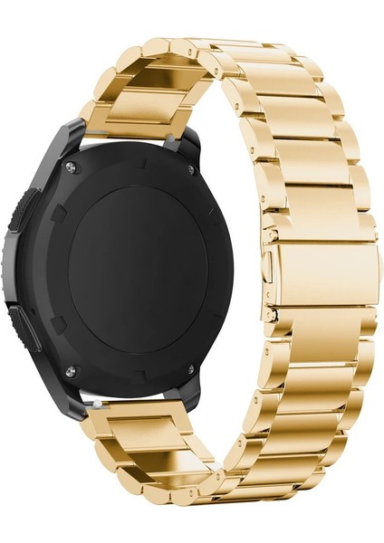 Ally 22MM Gear S3 Watch 4 46MM Paslanmaz Çelik 3 Bakla KAYIŞ-(5775) - EMY4416-3472 modelleri