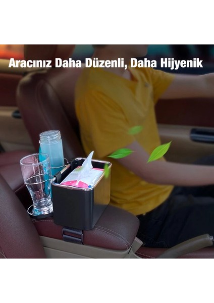 Ally Araç Araba Kol Dayama Bölmesi Konsol Çok Amaçlı ORGANIZATÖR-(5775) - EMY7873-2084