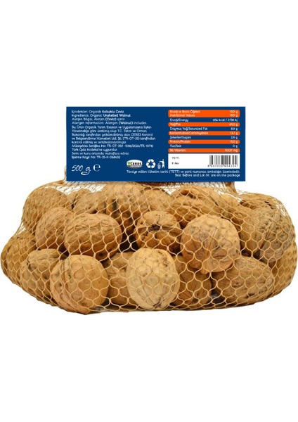 Kabuklu Ceviz 500 g. fiyatları