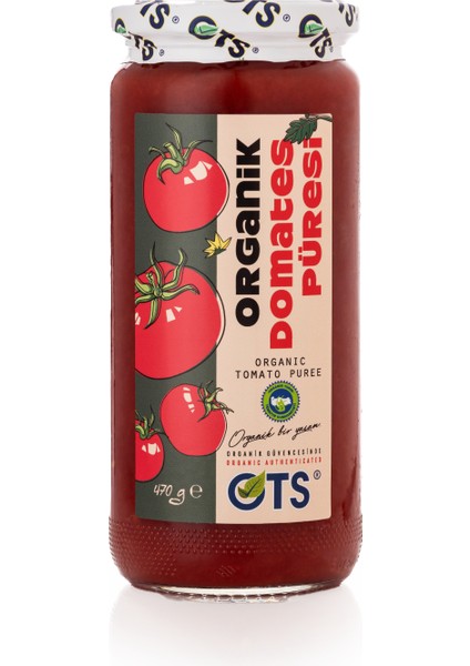 Organik Domates Püresi
