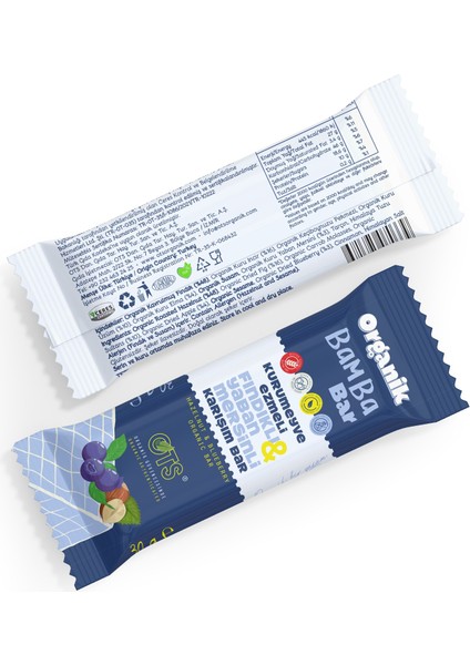 Organik Bamba Bar Yulaflı 30 gr (Şeker Gluten Içermez) fırsatları