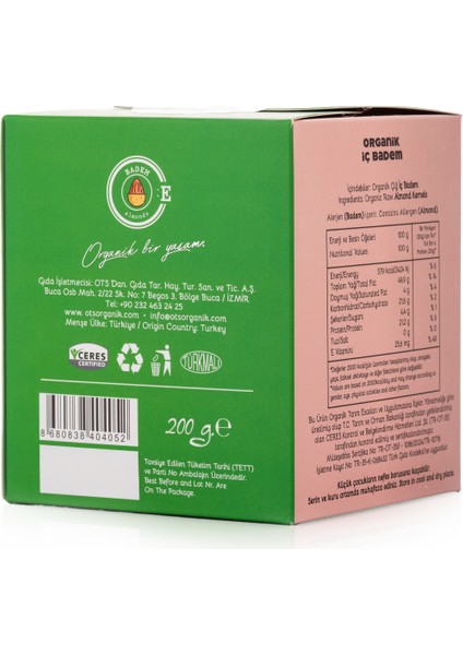 İç Badem 200 g.