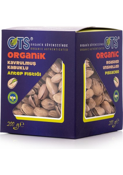Organik Antep Fıstığı 200 Gr