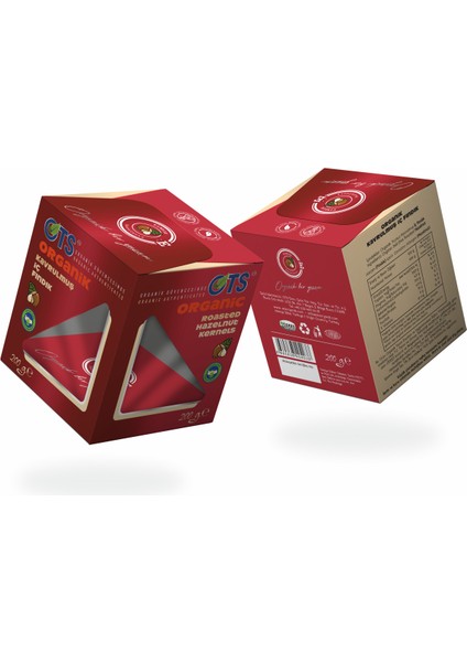 Organik Kavrulmuş İç Fındık 200 Gr