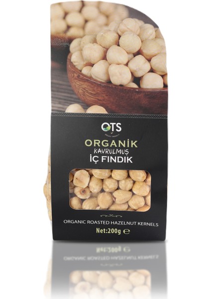 Organik Kavrulmuş İç Fındık 200 Gr fiyatları