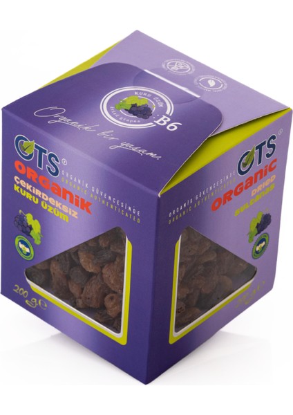 Organik Kuru Üzüm 200 Gr fiyatları