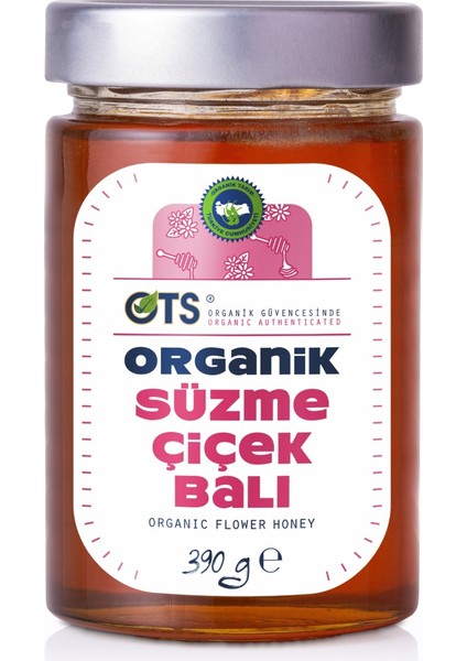 Organik Süzme Çiçek Balı