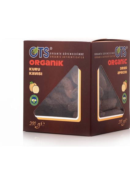 Organik Kuru Kayısı 200 Gr
