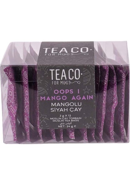 - Oops I Mango Again - Mangolu Siyah Çay
