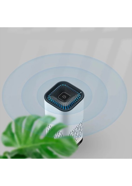Ally K2 Araç Içm Mini Hava Temizleyici Araba Ev Ofis Taşınabilir Air Purifier-(5 - EMY6493-3193