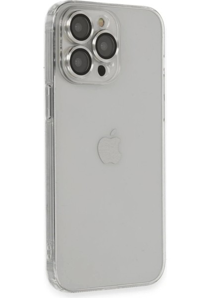Newface iPhone 14 Pro Kılıf Luko Lens Silikon - Gümüş fiyatları