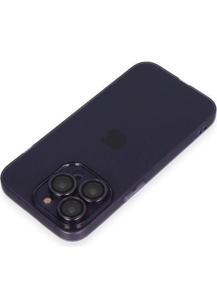 Newface iPhone 14 Pro Max Kılıf Luko Lens Silikon - Siyah indirimleri
