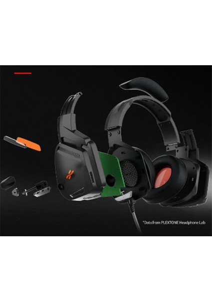 Plextone G800 3.5mm Teleskopik Kablolu Gaming Oyuncu KULAKLIĞI-(5775) - EMY3630-8186