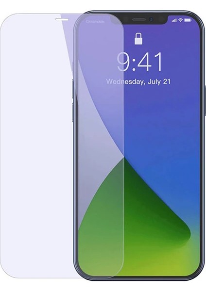 Baseus Iphone 12 Pro Max 6.7 0.3mm Antiblue Light Tempered Cam Ekran Koruyucu 2ADE - EMY9280-7096