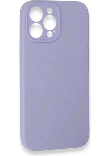 Newface iPhone 13 Pro Max Kılıf Lansman Legant Silikon - Lila modelleri