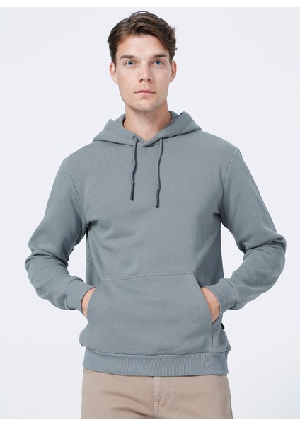 Ceres Life Hoodie Sweat Noos Erkek Yeşil Sweatshirt 22018685-21
