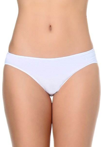 1574 BAYAN ESSENTİAL 3 LÜ BEYAZ SLİP KÜLOT fırsatları