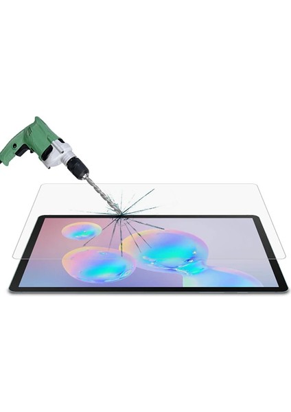 Ally Sm Galaxy Tab S8 - S7 Tempered Kırılmaz Cam Ekran KORUYUCU-(5775) - EMY9409-5884 modelleri