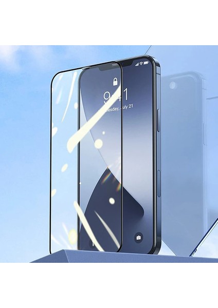 Baseus 0.25MM Iphone 12-12 Pro 6.1 3D Full Tempered Cam Ekran Koruyucu 2ADET-(5775) - EMY7713-9165 modelleri