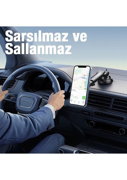Ally MA-151C Magsafe Torpido Üstü Araç TUTUCU-(5775) - EMY4240-7258 fırsatları