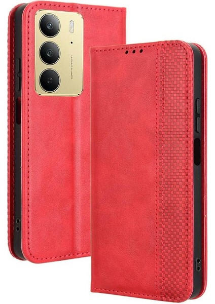 Oppo Realme C75 4g Kart Tutucu Kickstand Kapak Için Kılıf (Yurt Dışından)