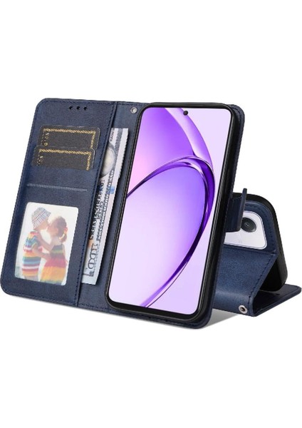 Oppo A3 Pro 5g Kart Yuvaları Manyetik Kapatma Hassas Kesikler Için Flip Case (Yurt Dışından) fırsatları