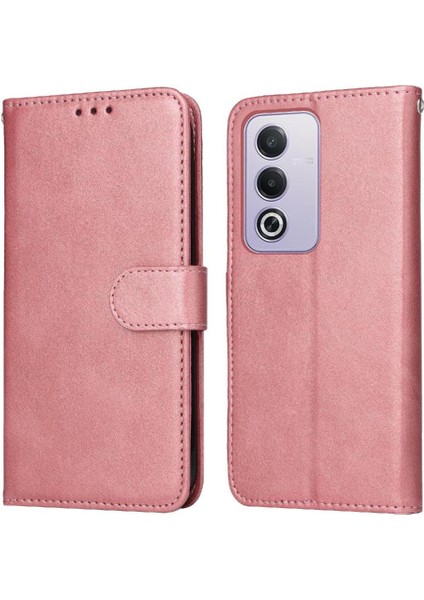 Oppo A80 5g Flip Kapak Için Flip Case Hassas Kesikler Manyetik Kapatma (Yurt Dışından)