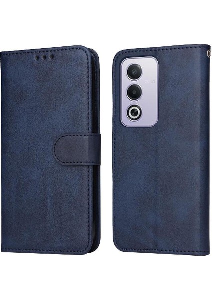 Oppo A80 5g Flip Kapak Için Flip Case Hassas Kesikler Manyetik Kapatma (Yurt Dışından)